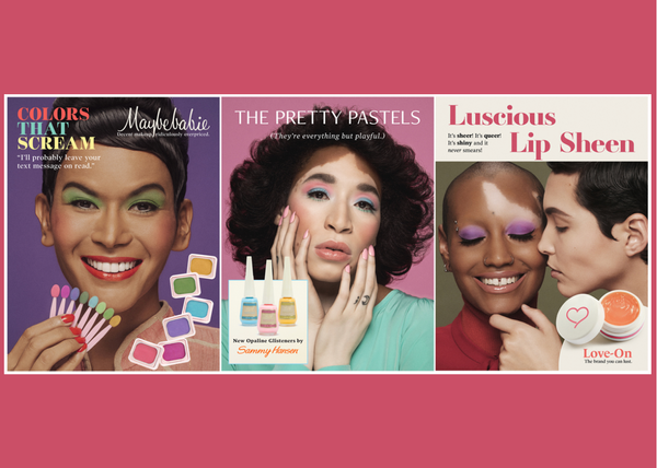 'Prim-n-Poppin' Photo Series Reimagines Vintage Beauty Ads Through LGBTQ-Inclusive Lens