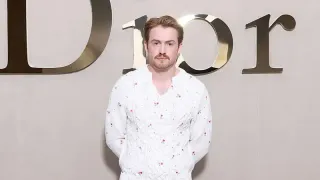 Kit Connor’s Mustache Steals the Show at Paris Fashion Week
