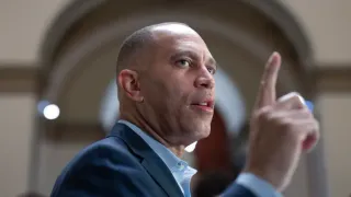 Man Pardoned After Storming Capitol Is Charged With Threatening to Kill Hakeem Jeffries