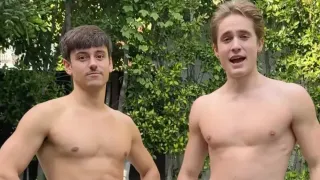 Olympic Champion Tom Daley Teams Up with TikTok Star Ollie Muhl for Viral Diving Collaboration