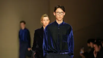 Giorgio Armani Launches New Era With Iridescent Colors and a Star-Studded Front Row